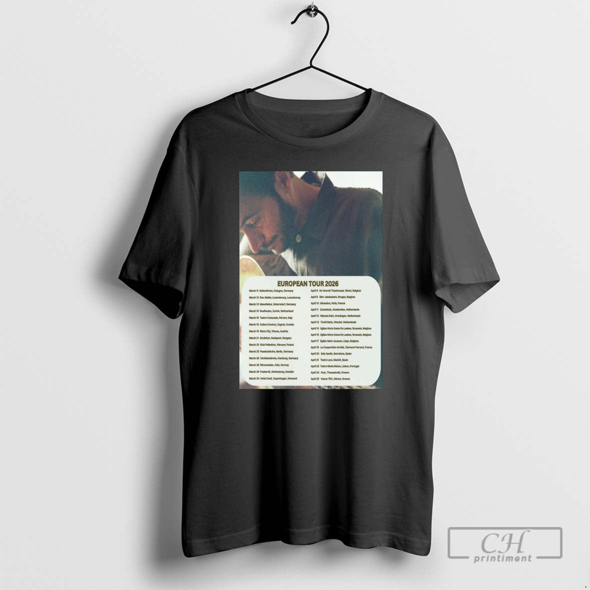 Premium Tom Smith European Tour 2026 Shirt Sweater