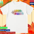Pride Month Seattle Mariners 2026 June 1 giveaway Loud & Proud Colorful shirt