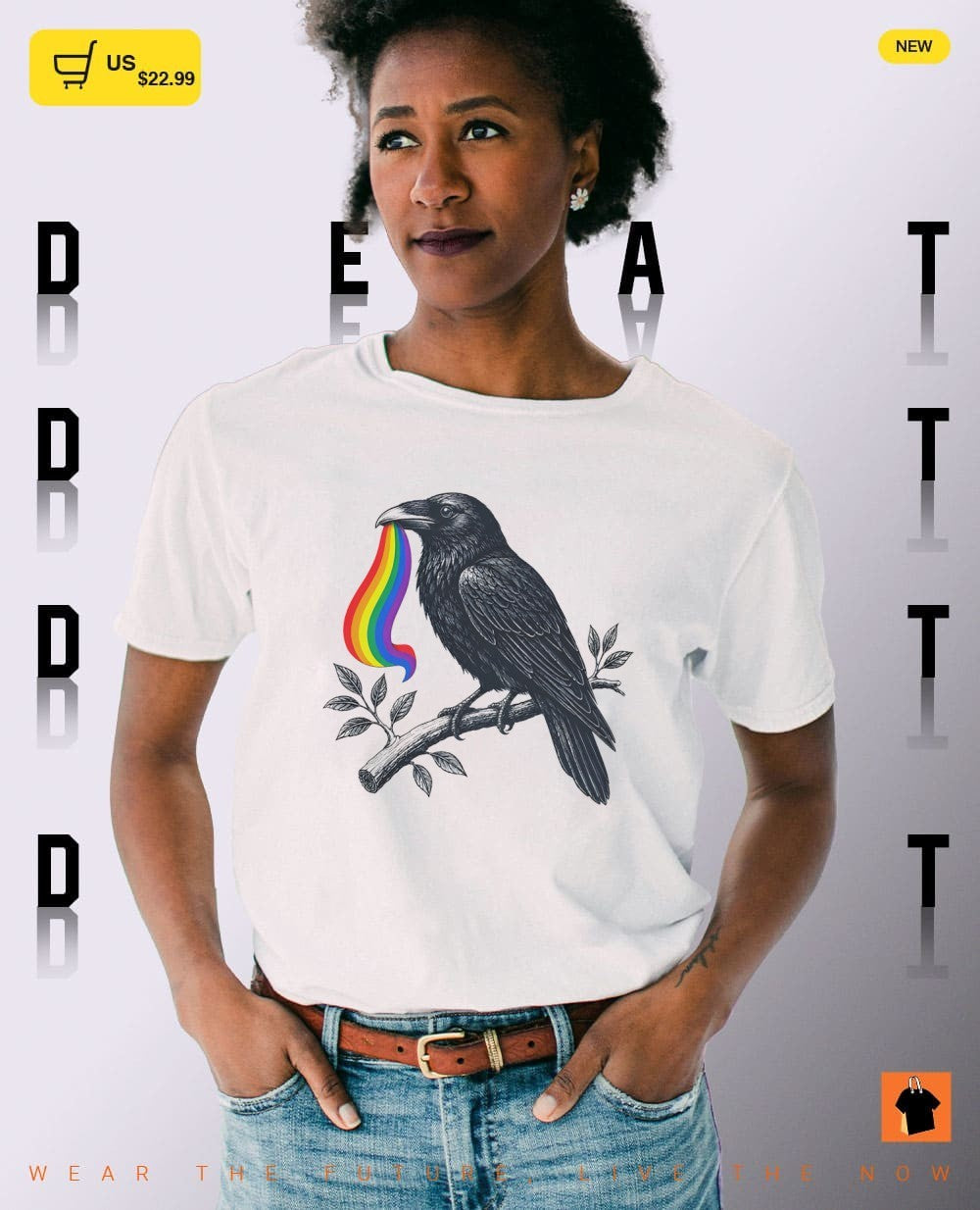 Pride Raven LGBT Flag Pride Month shirt