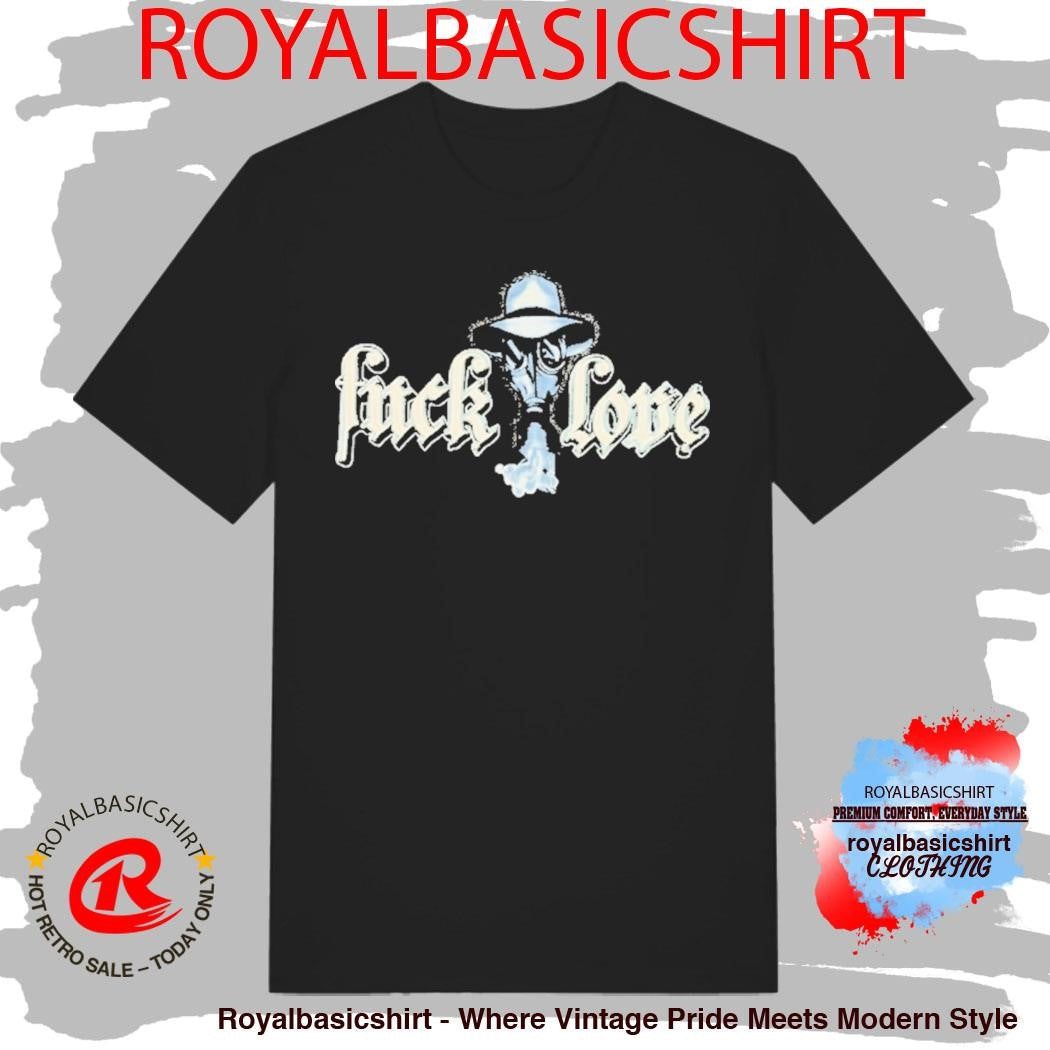 Psycho Realm Fuck Love Gas Mask Shirt