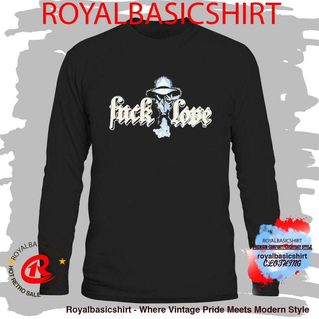 Psycho Realm Fuck Love Gas Mask Shirt
