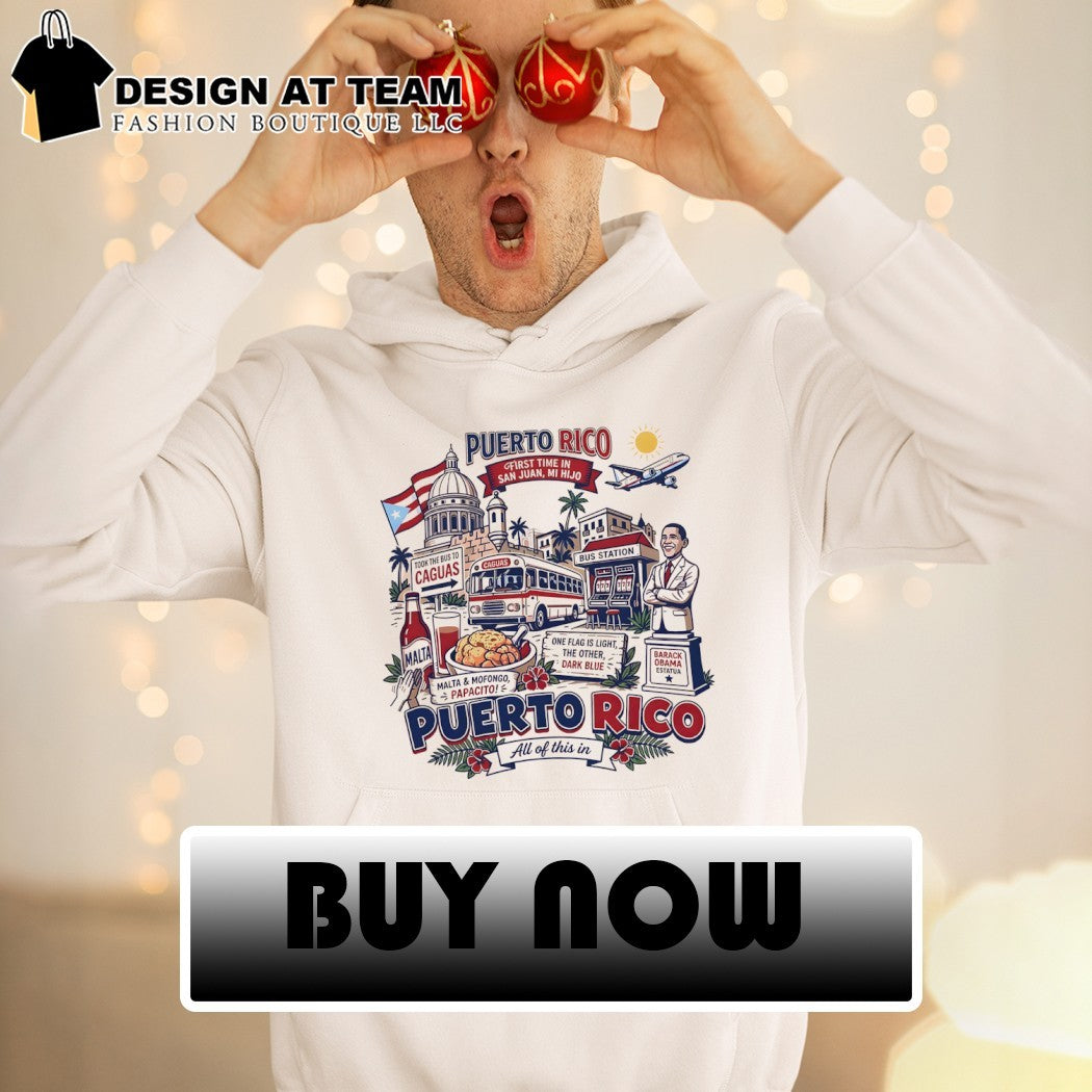 Puerto Rico First time in San Juan Travel all of this in shirt
