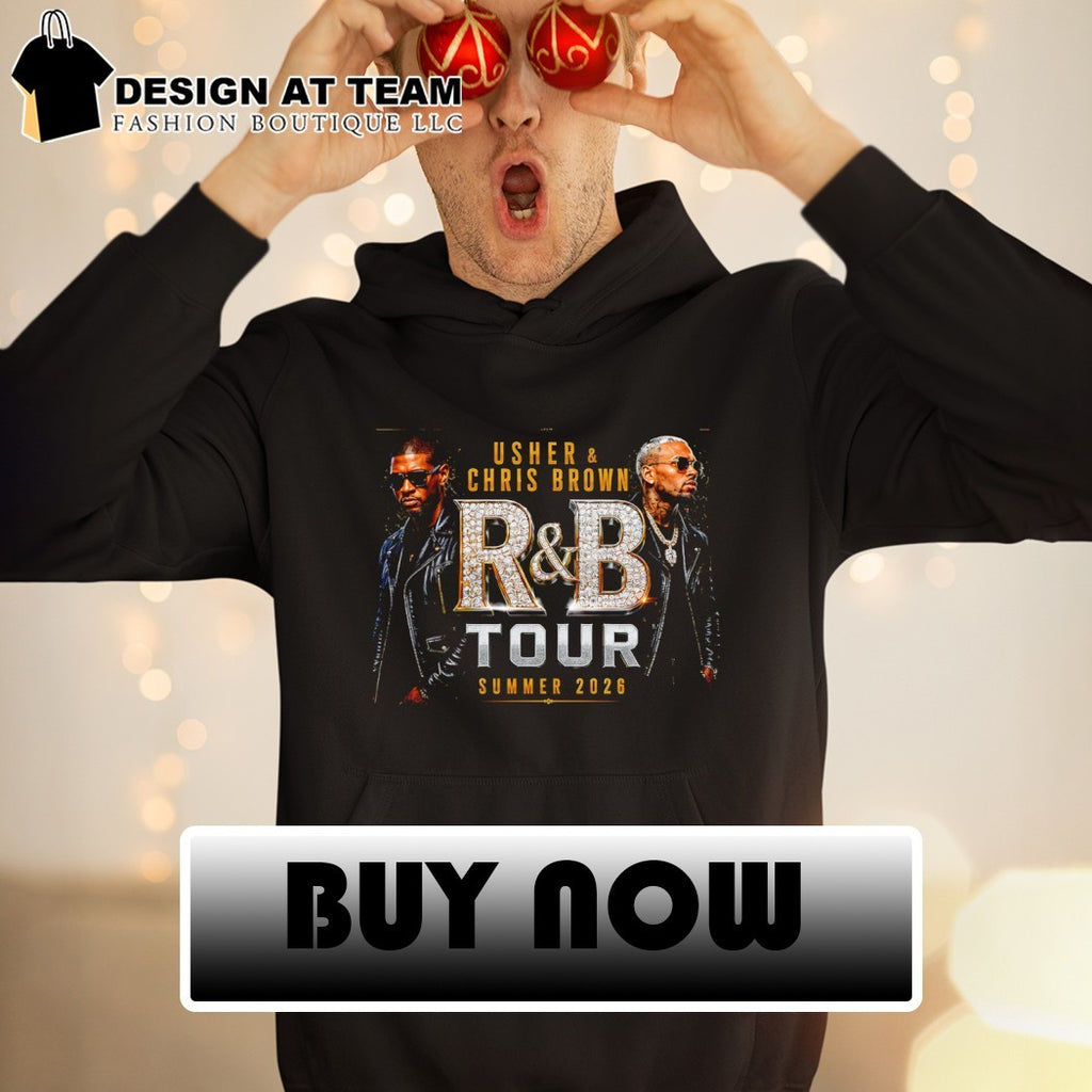 Raymond Brown Usher Raymond and Chris Brown Diamond The R and B Tour Music Concert Summer 2026 shirt