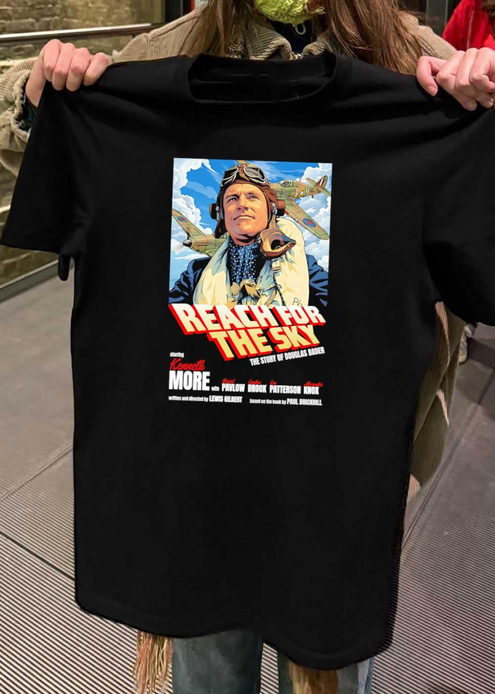 Reach for the Sky Douglas Bader Kenneth More Muriel Pavlow Lyndon Brook shirt