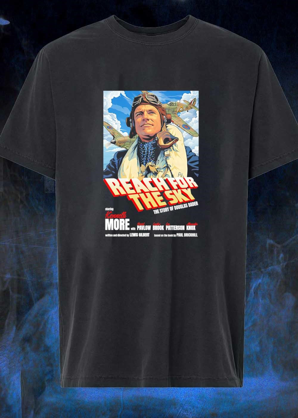 Reach for the Sky Douglas Bader Kenneth More Muriel Pavlow Lyndon Brook shirt