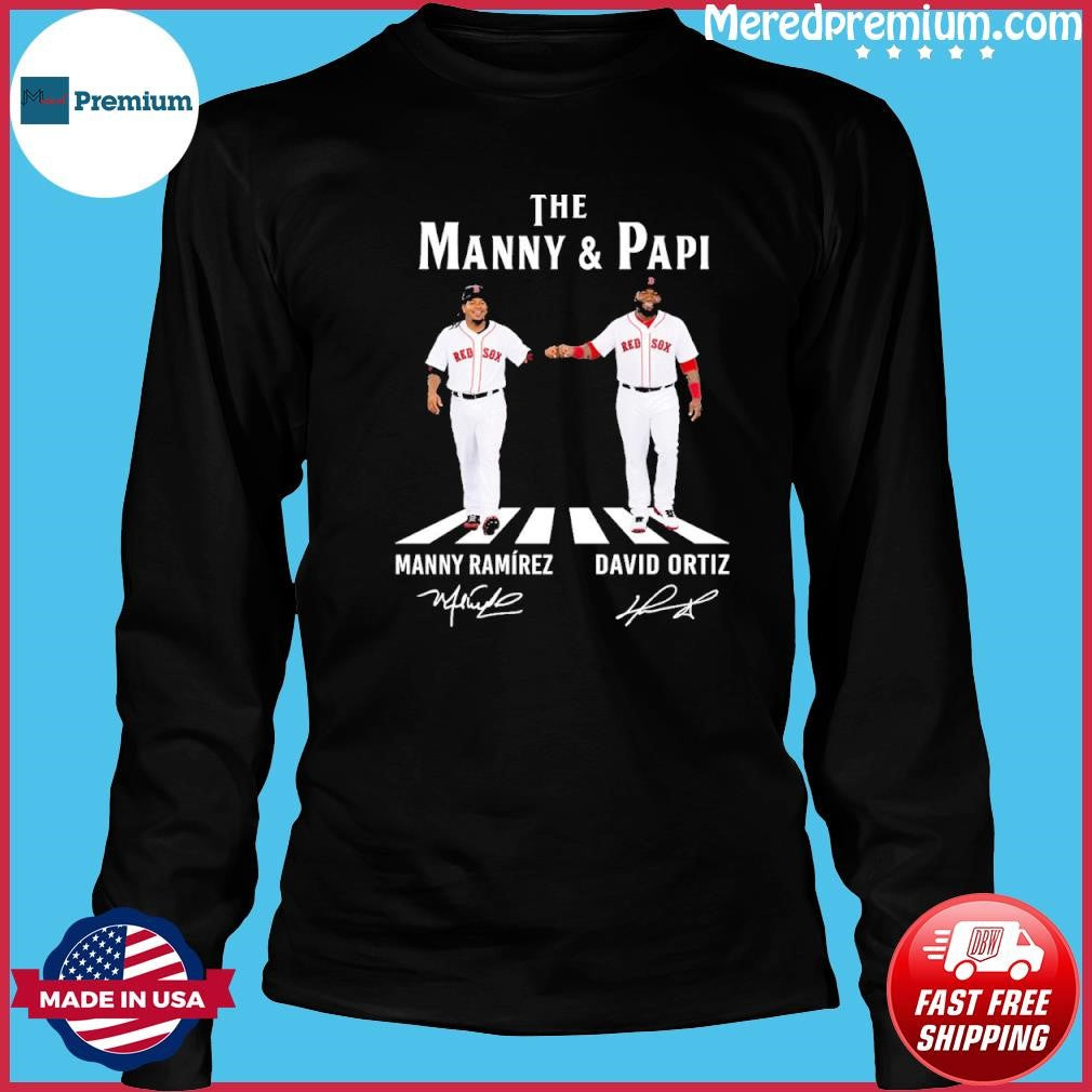Red Sox The Mannu And Papi Manny Ramirez And David Ortiz Shirt