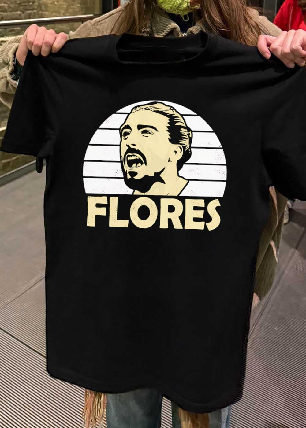 Retro Style Flores Portrait T-Shirt