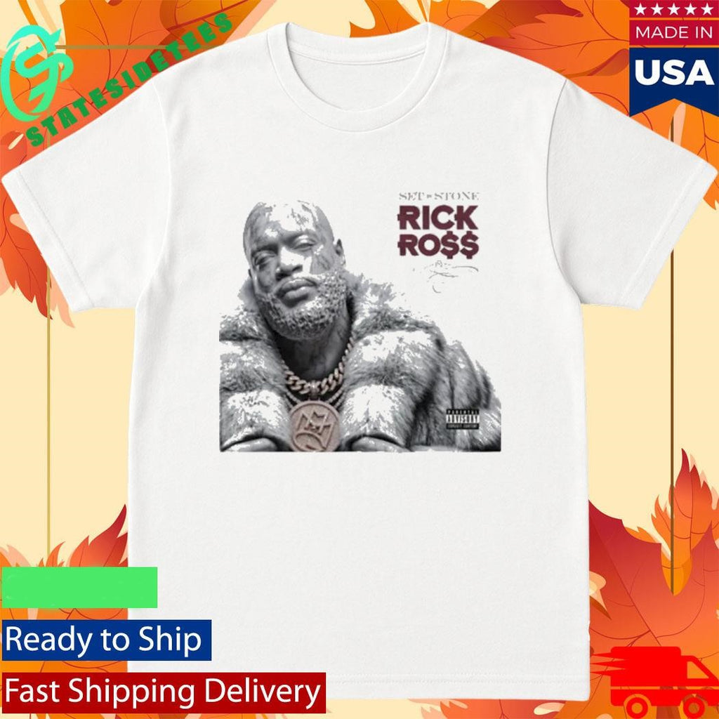 Rick Ross Set In Stone Album Cover Shirt