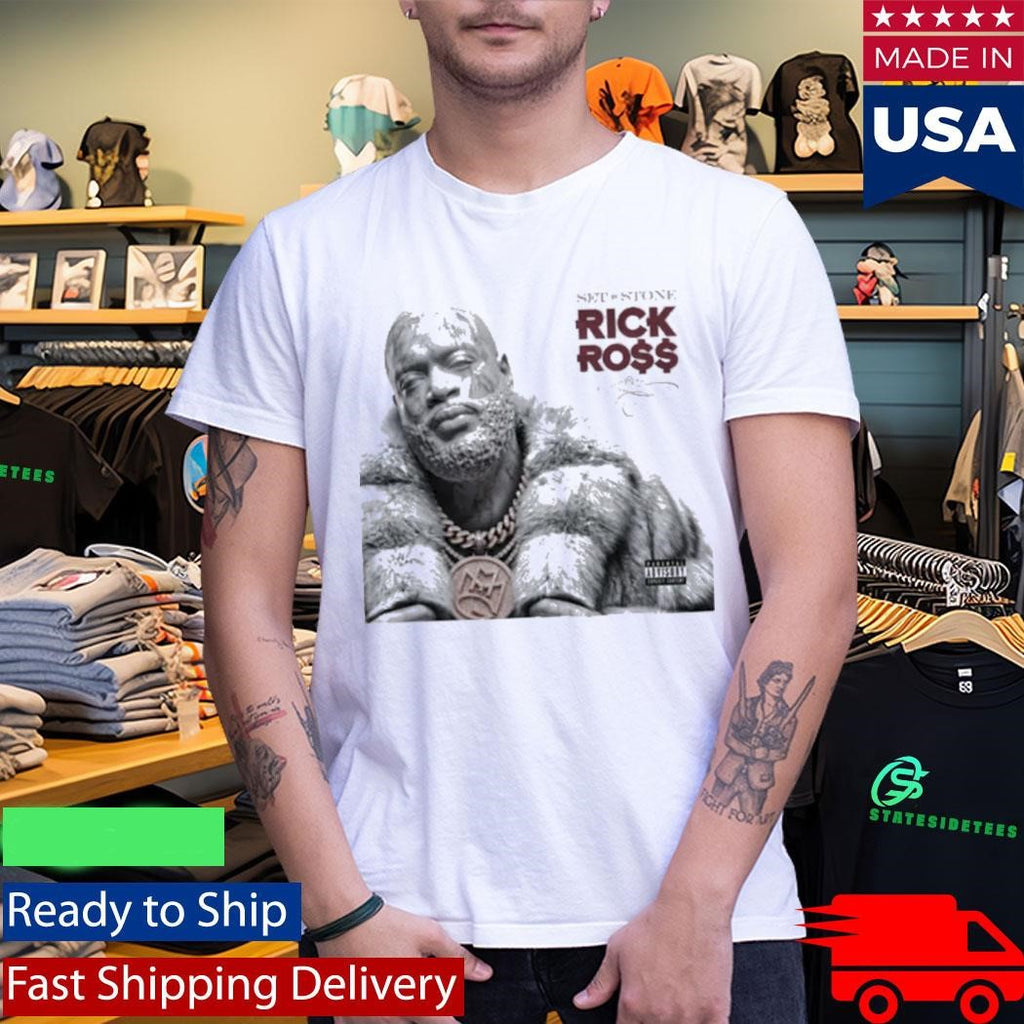 Rick Ross Set In Stone Album Cover Shirt