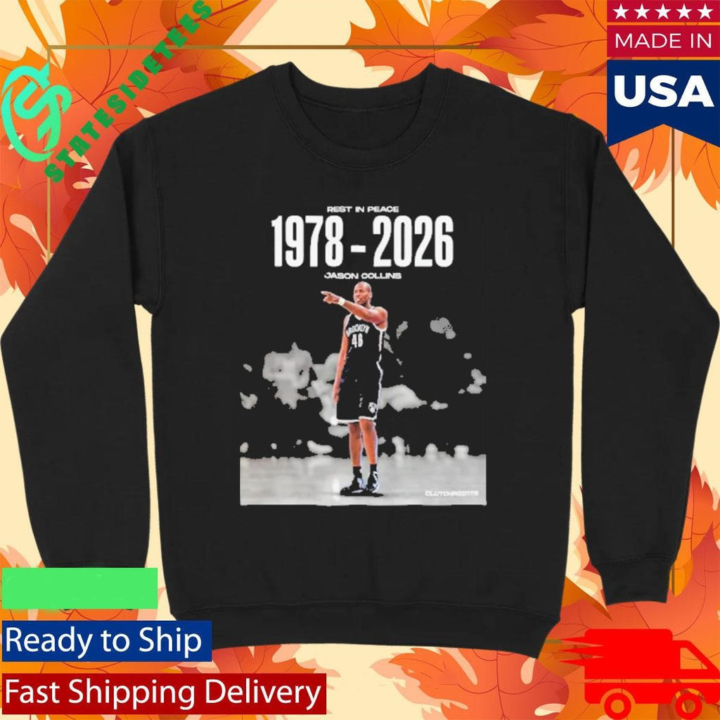 Rip Jason Collins 1978-2026 Shirt
