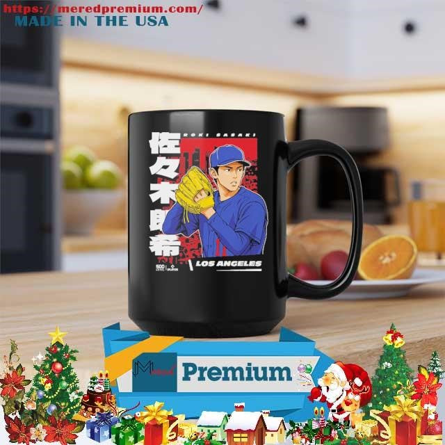 Roki Sasaki Los Angeles Dodgers Anime Shirt