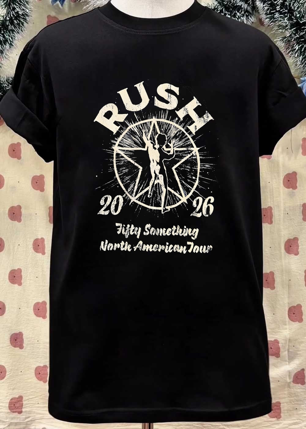 Rush 2026 Fifty Something North American Tour Starman Silhouette T-Shirt