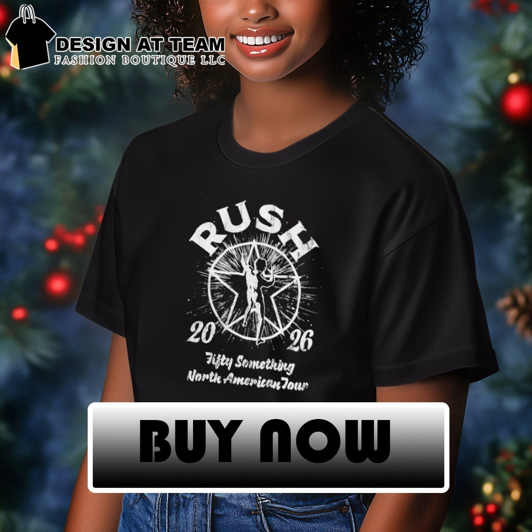 Rush Fifty Something North America Tour 2026 vintage shirt