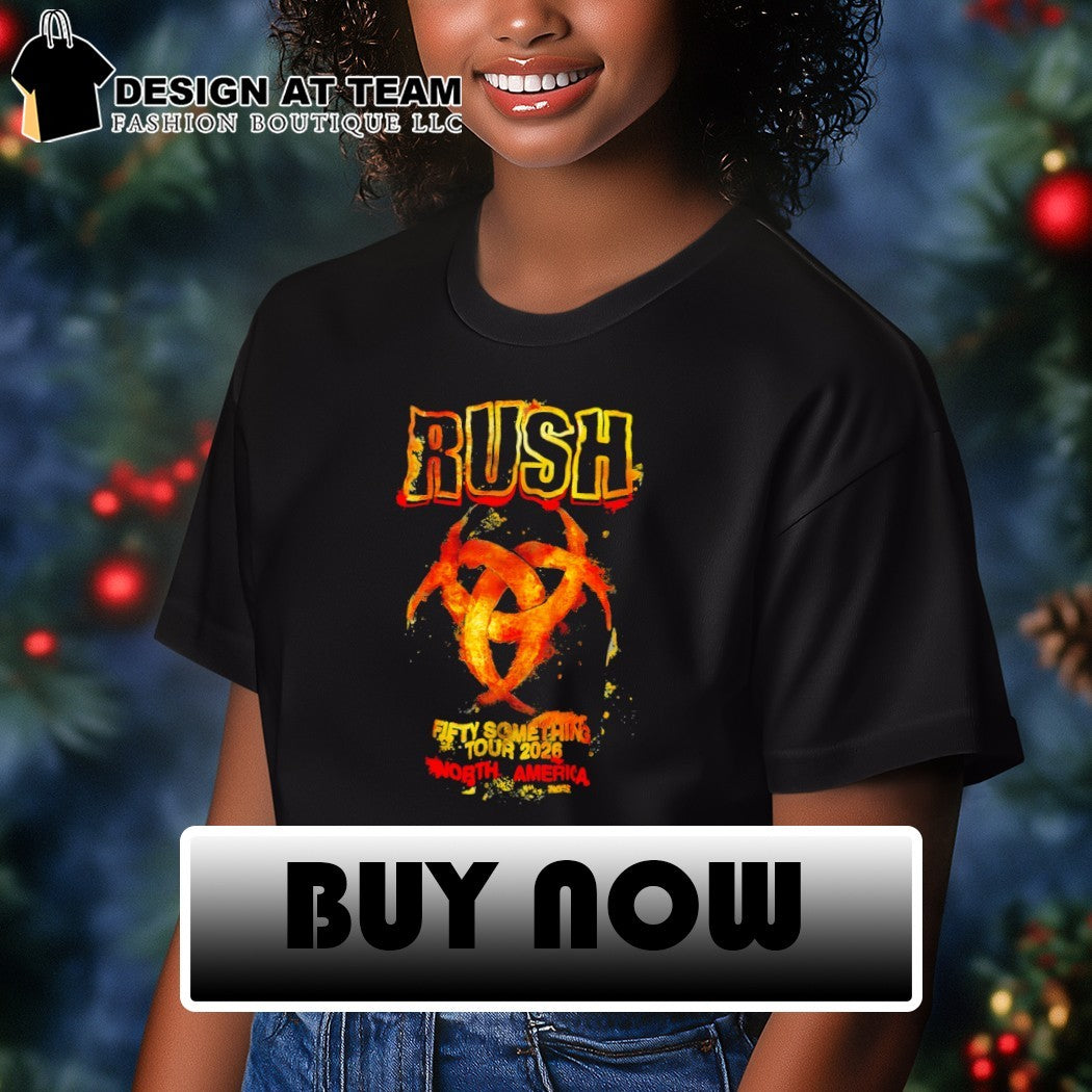 Rush Fifty Something Tour 2026 North America vintage shirt