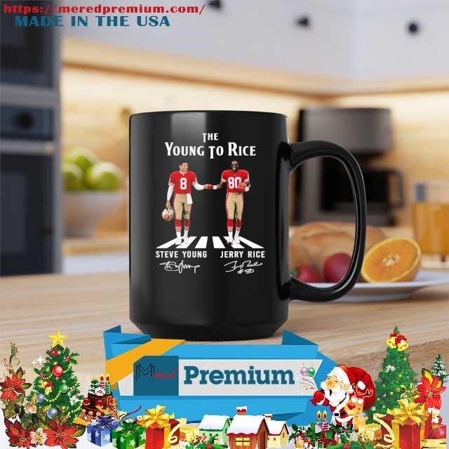 SF 49ers The Young To Rice Steve Young And Jerry Rice Shirt