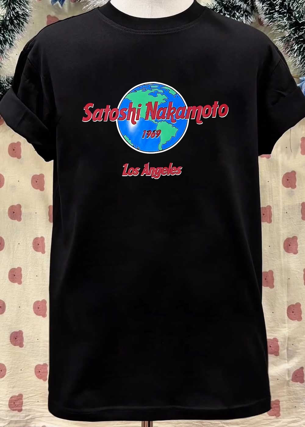 Satoshi Nakamoto 1969 Los Angeles T-Shirt