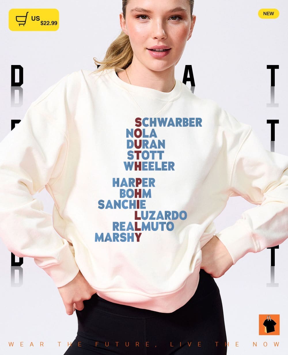 Schwarber Nola Duran Stott Wheeler South Philly Baseball Names Philadelphia Phillies Baseball 2026 shirt