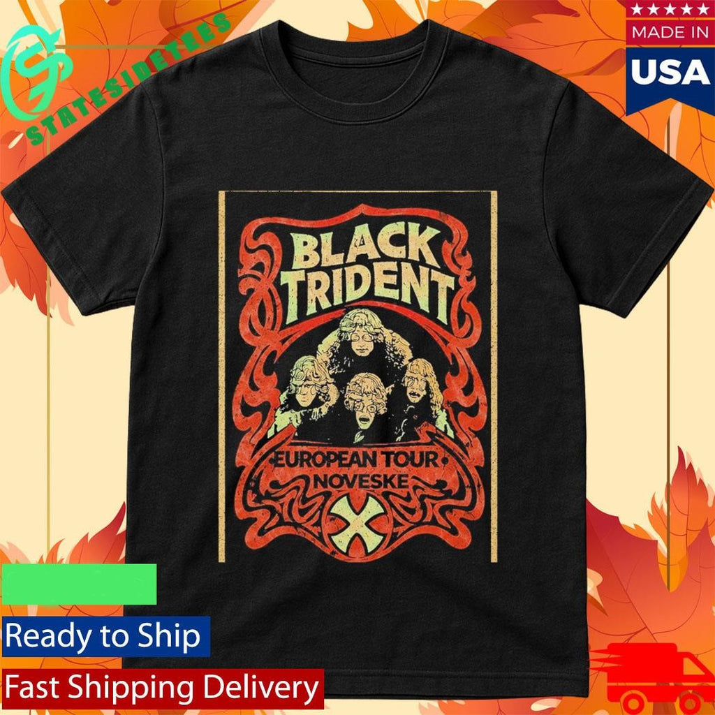 Sean Penn Black Trident Lakers 2026 Playoffs Game 4 Shirt