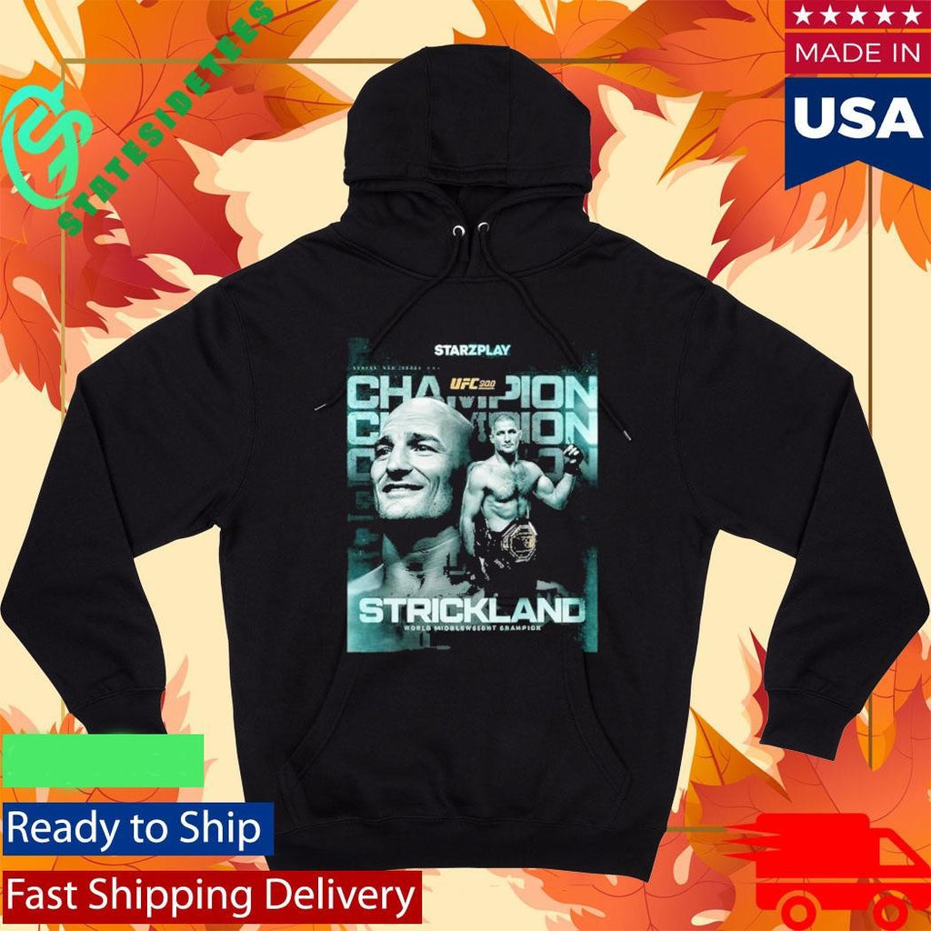 Sean Strickland 2026 World Middleweight Champion UFC 328 Shirt