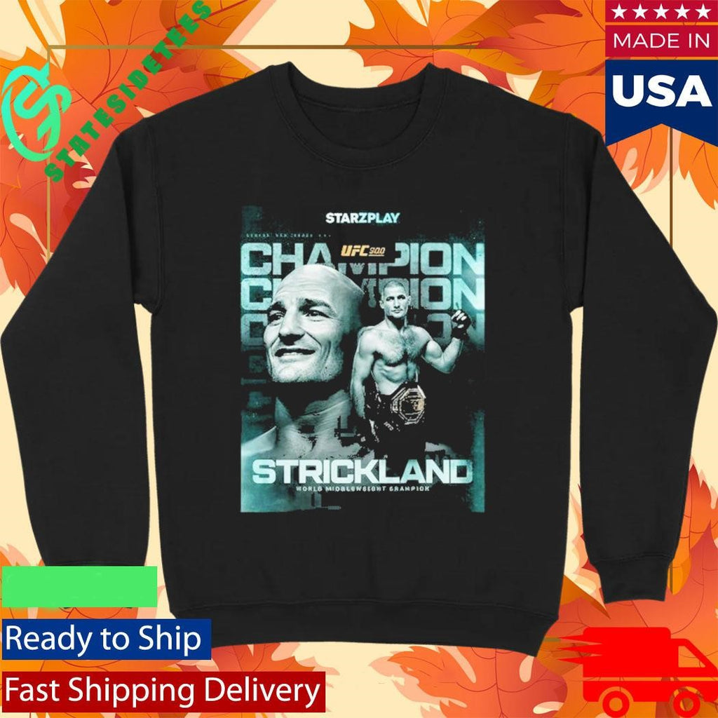 Sean Strickland 2026 World Middleweight Champion UFC 328 Shirt