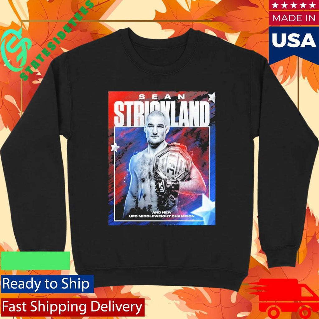 Sean Strickland UFC Middleweight Champion 2026 Official Shirt