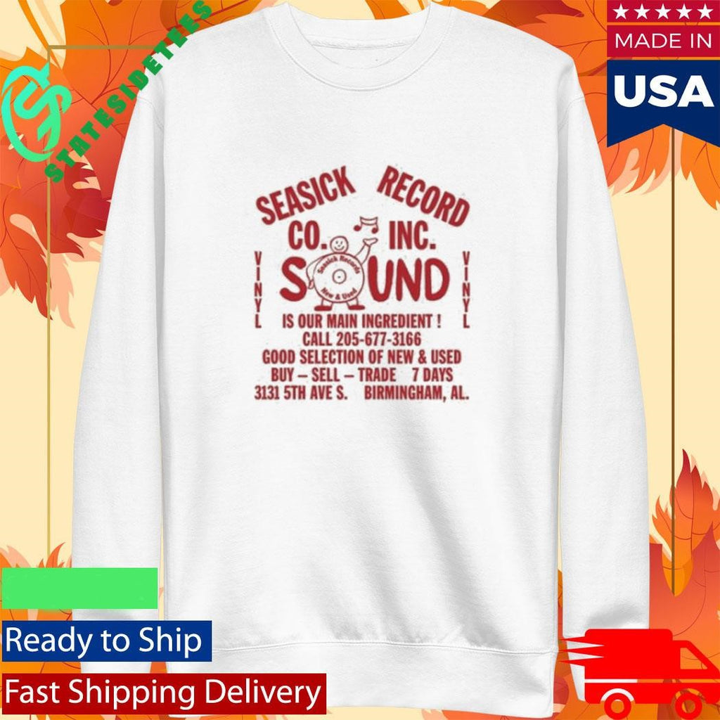 Seasick Sound Ingredients Shirt