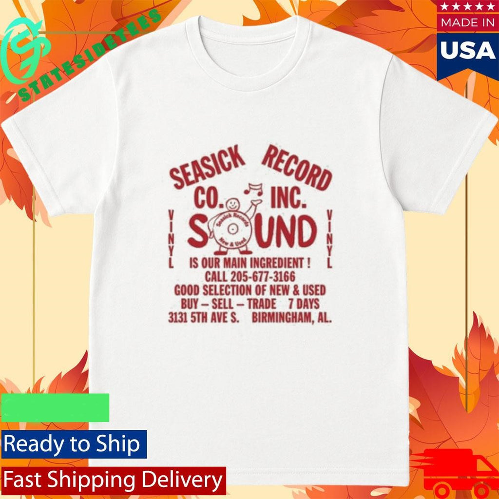 Seasick Sound Ingredients Shirt