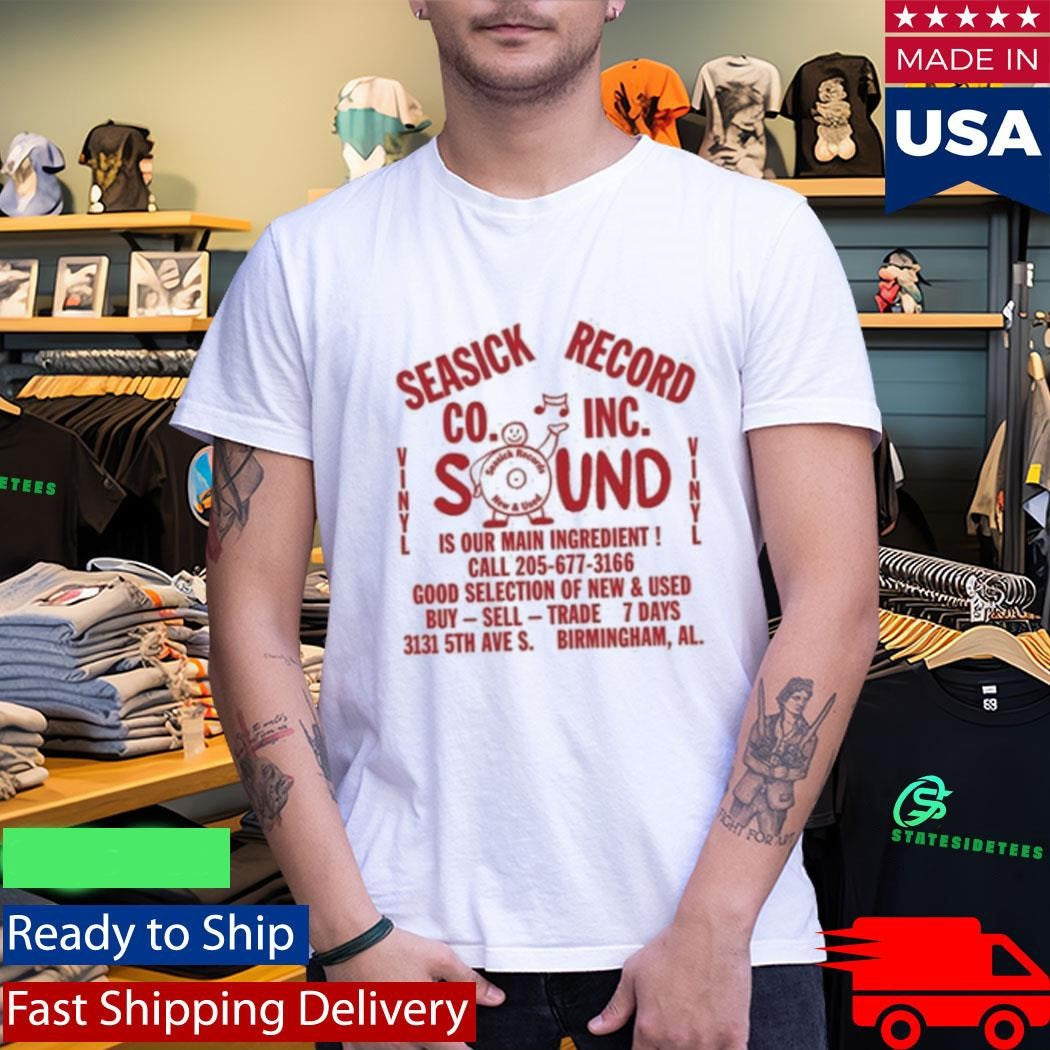 Seasick Sound Ingredients Shirt