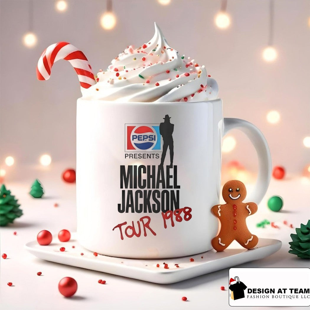 Shareef O’Neal Michael MJ Pepsi Presents Bad Tour 1988 shirt