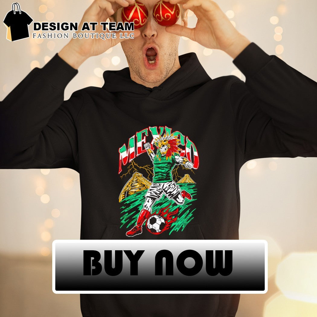 Si Se Puede Aztec Baller Soccer Skeleton Style Mexico World Cup 2026 shirt