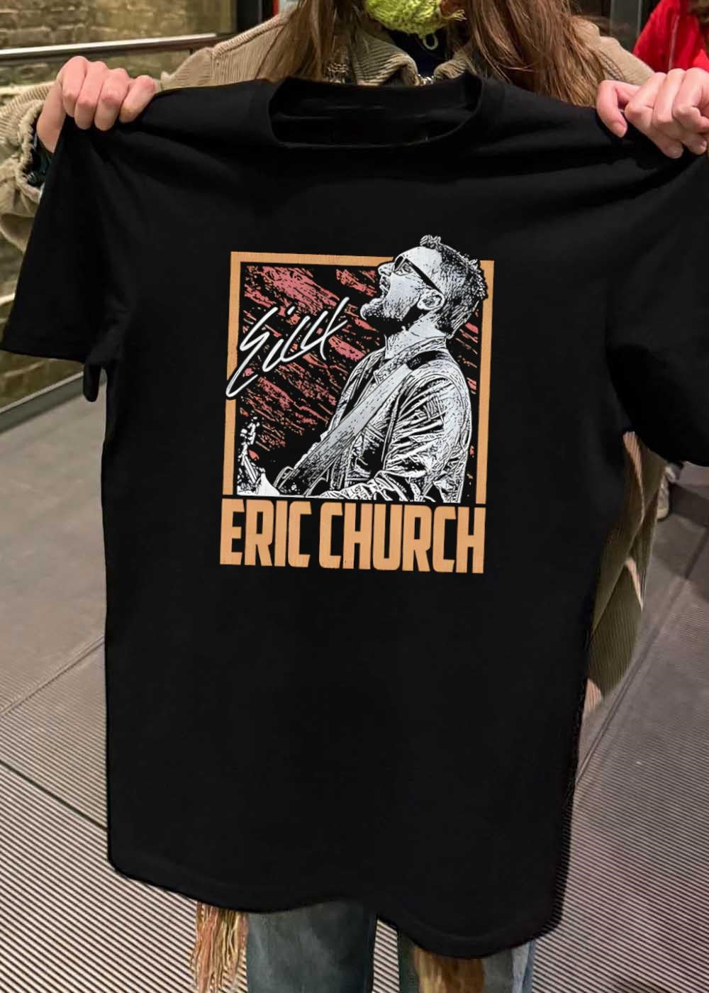 Sick Eric Church Singing Performance T-Shirt