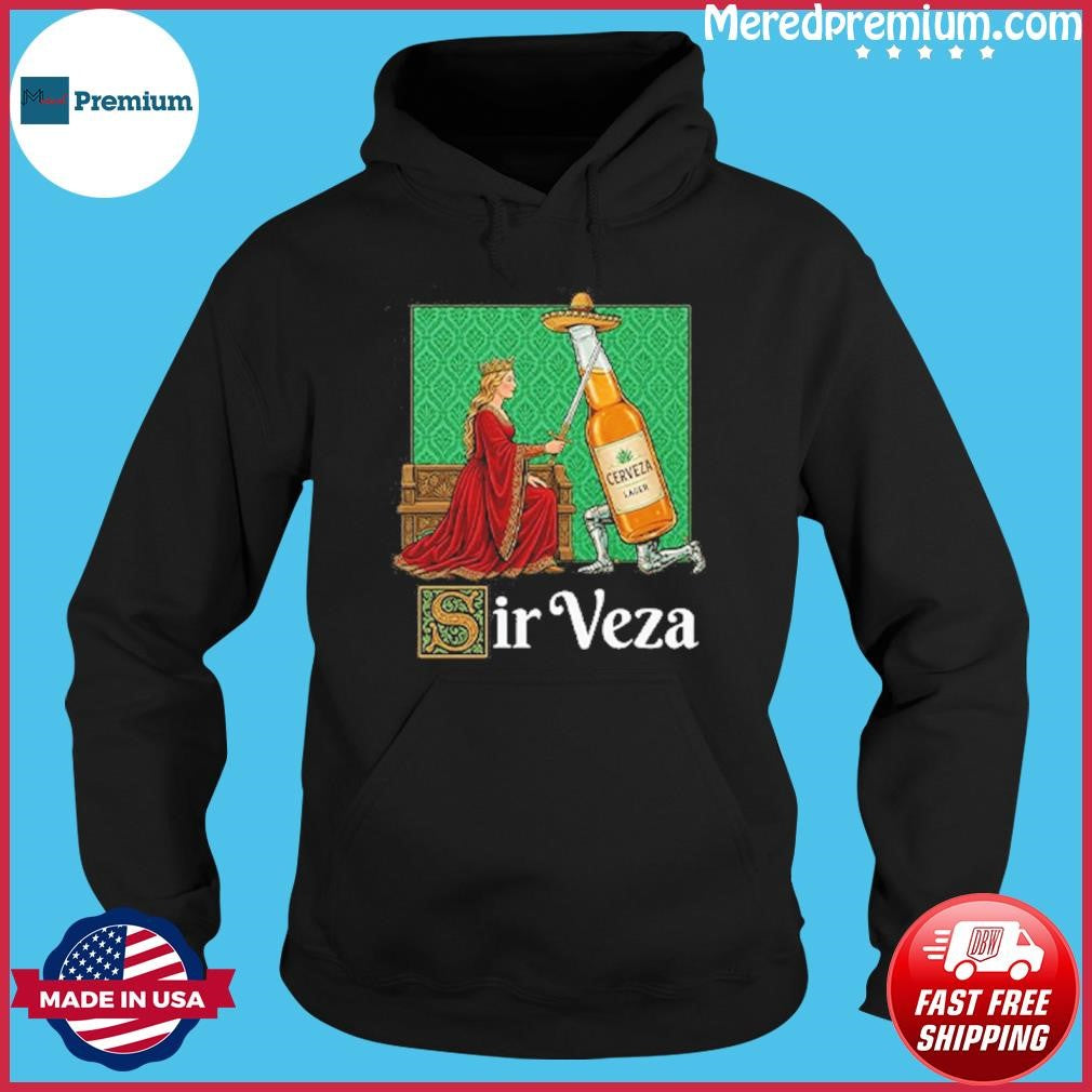 Sir Veza Cerueza Beer Mexican Sombrero T-Shirt