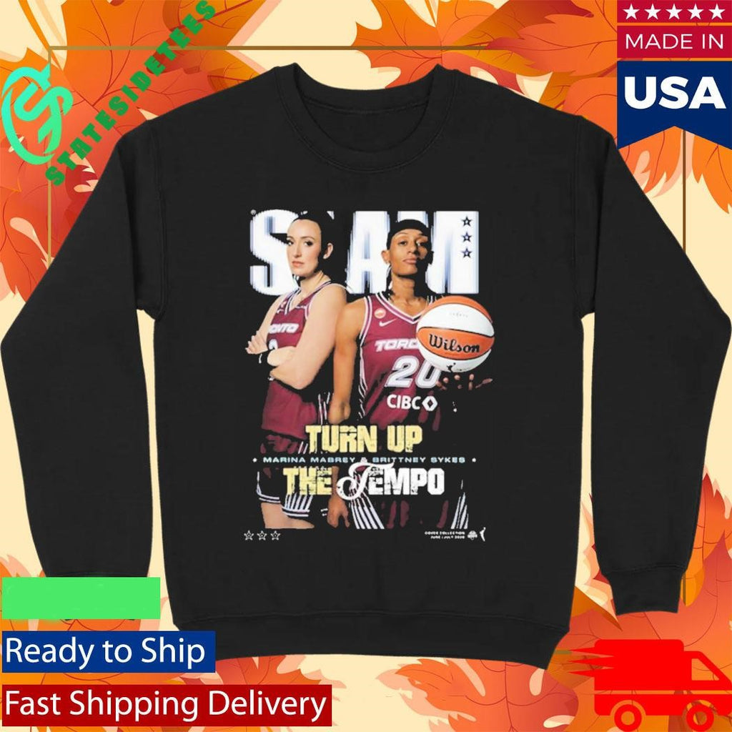 Slam 262 Marina Mabrey with Brittney Sykes Shirt
