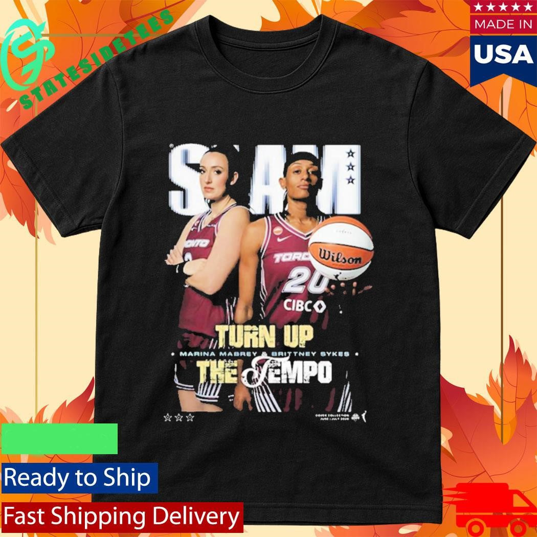 Slam 262 Marina Mabrey with Brittney Sykes Shirt