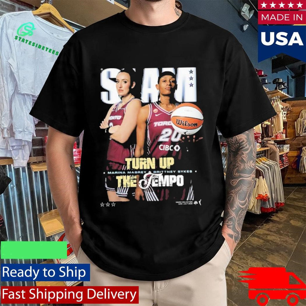 Slam 262 Marina Mabrey with Brittney Sykes Shirt