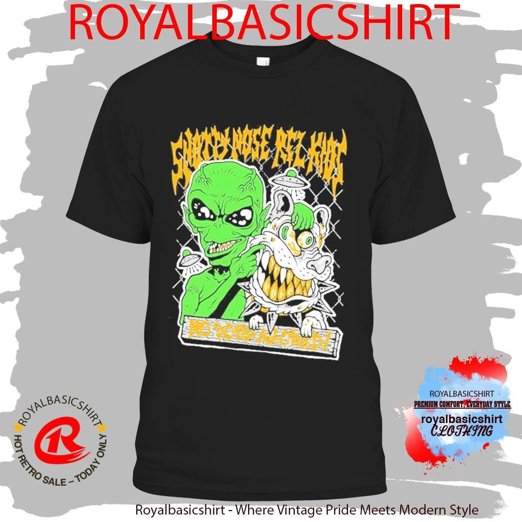 Snotty Nose Rez Kids Here For The Rager Alien Shirt