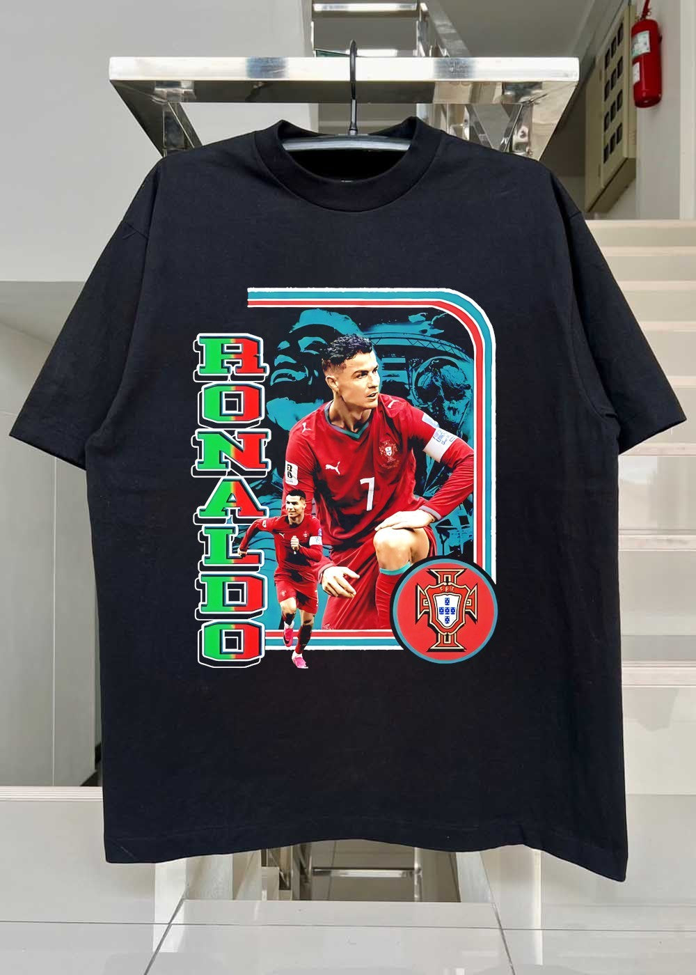 Soccer Legend Cristiano Ronaldo Portugal National Team Shirt