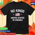 Social Goods No Kings United States Of America Shirt