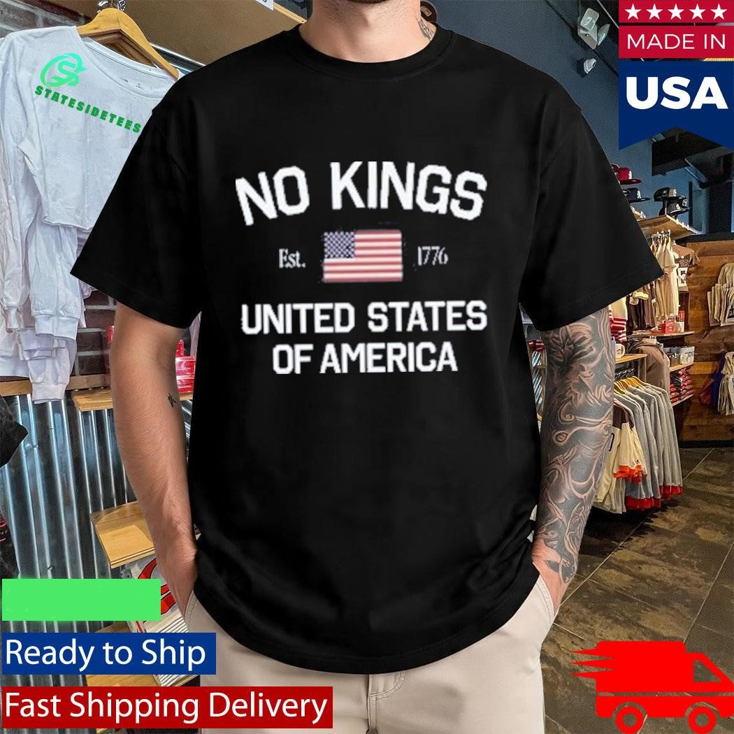 Social Goods No Kings United States Of America Shirt
