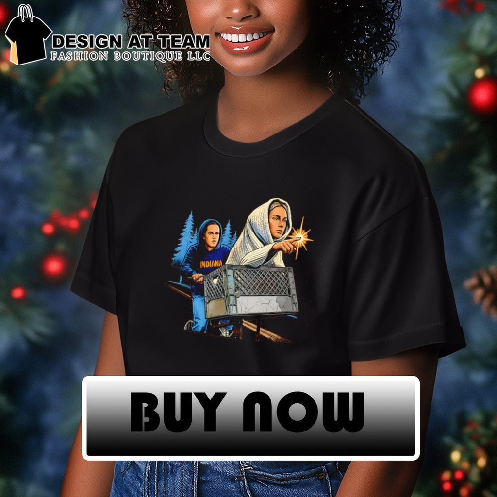 Sophie Cunningham Caitlin Clark E.T. The Extra Terrestrial Indiana Fever shirt