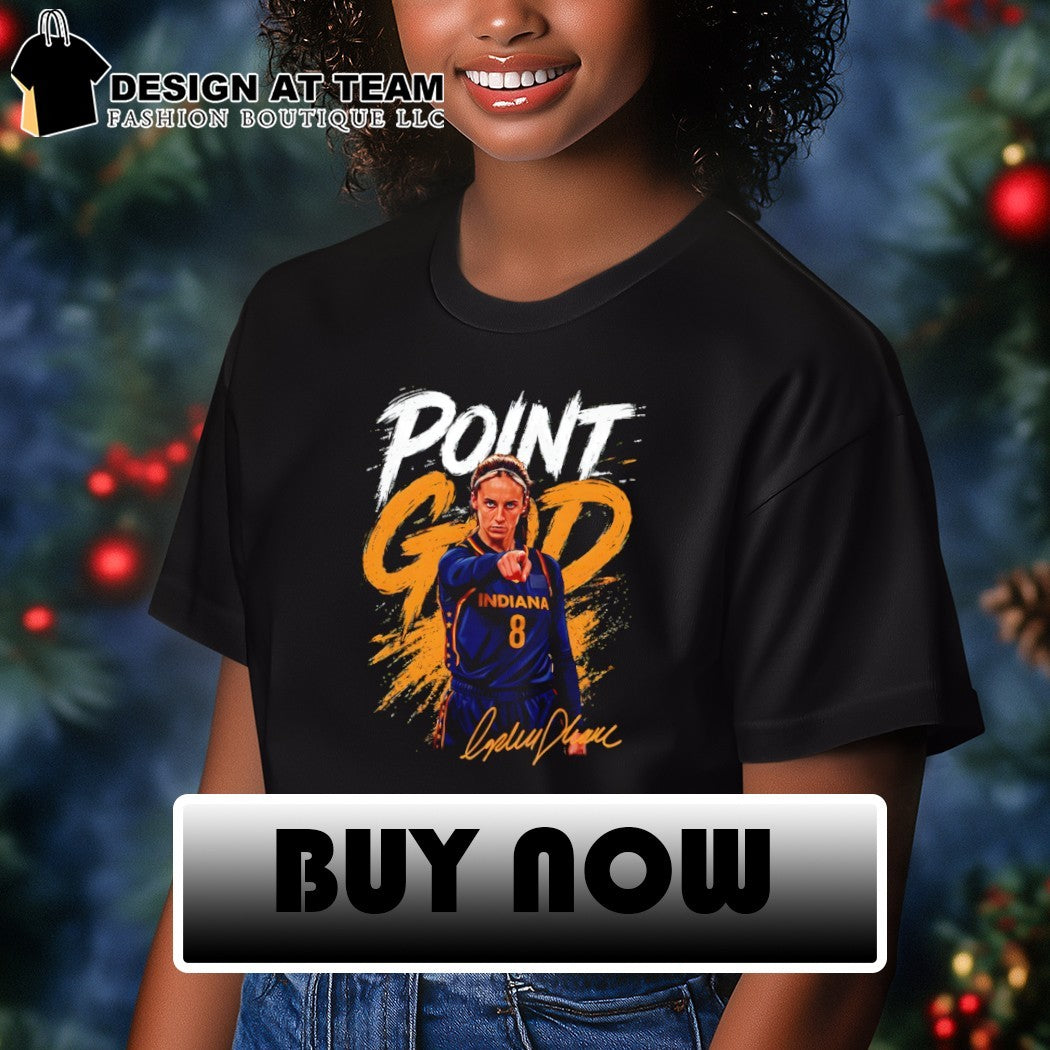 Sophie Cunningham Indiana Fever The Point God WNBA 2026 Basketball Player signature shirt