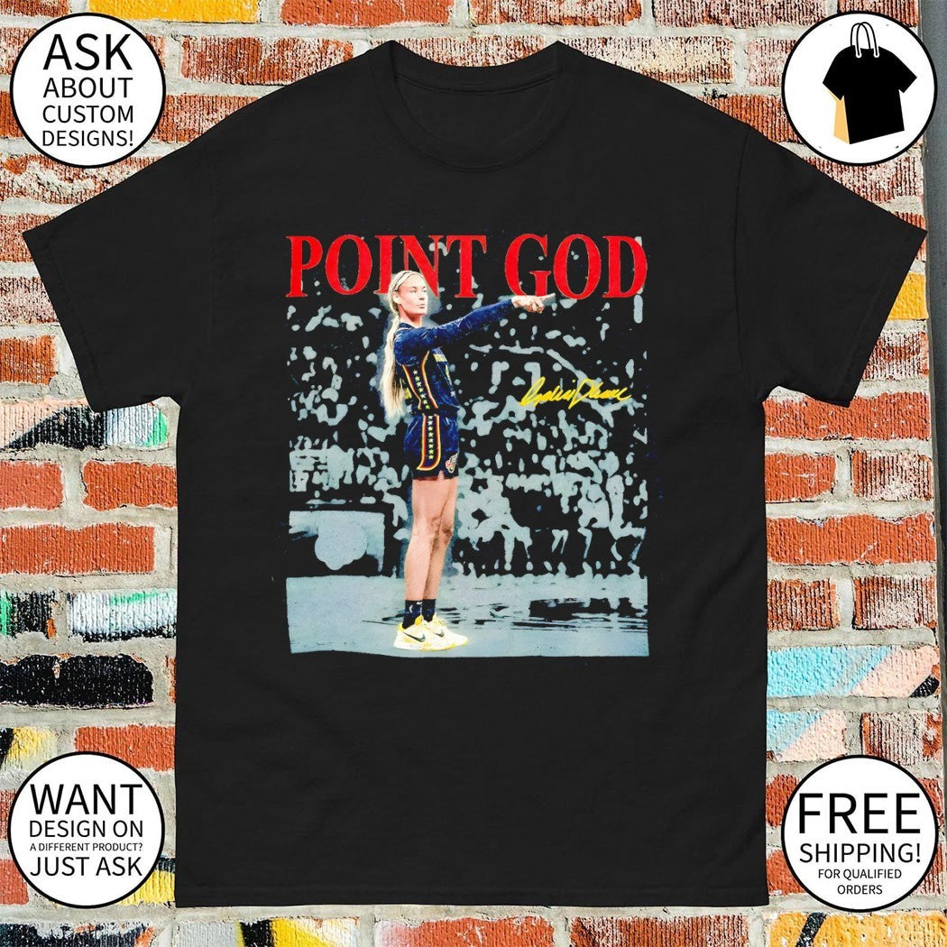 Sophie Cunningham Point God Indiana Fever Basketball WNBA 2026 signature shirt