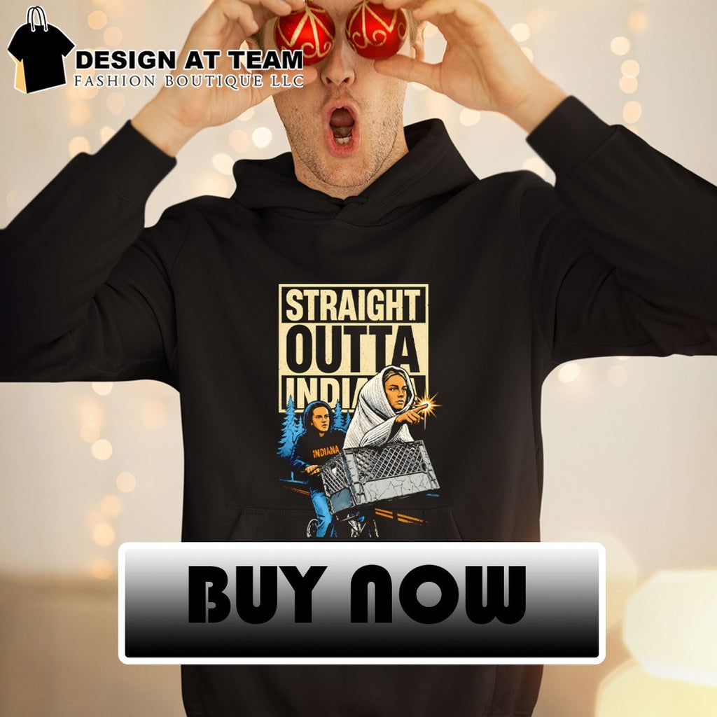 Sophie Cunningham and Caitlin Clark E T The Extra-Terrestrial Straight Outta Indiana shirt