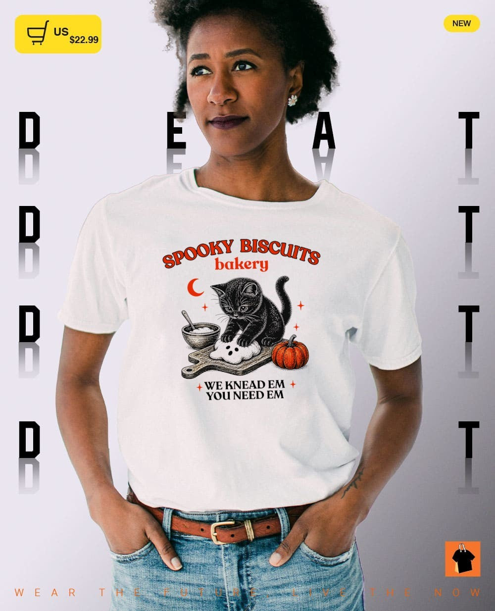 Spooky biscuits bakery we knead em you need em Happy Halloween shirt