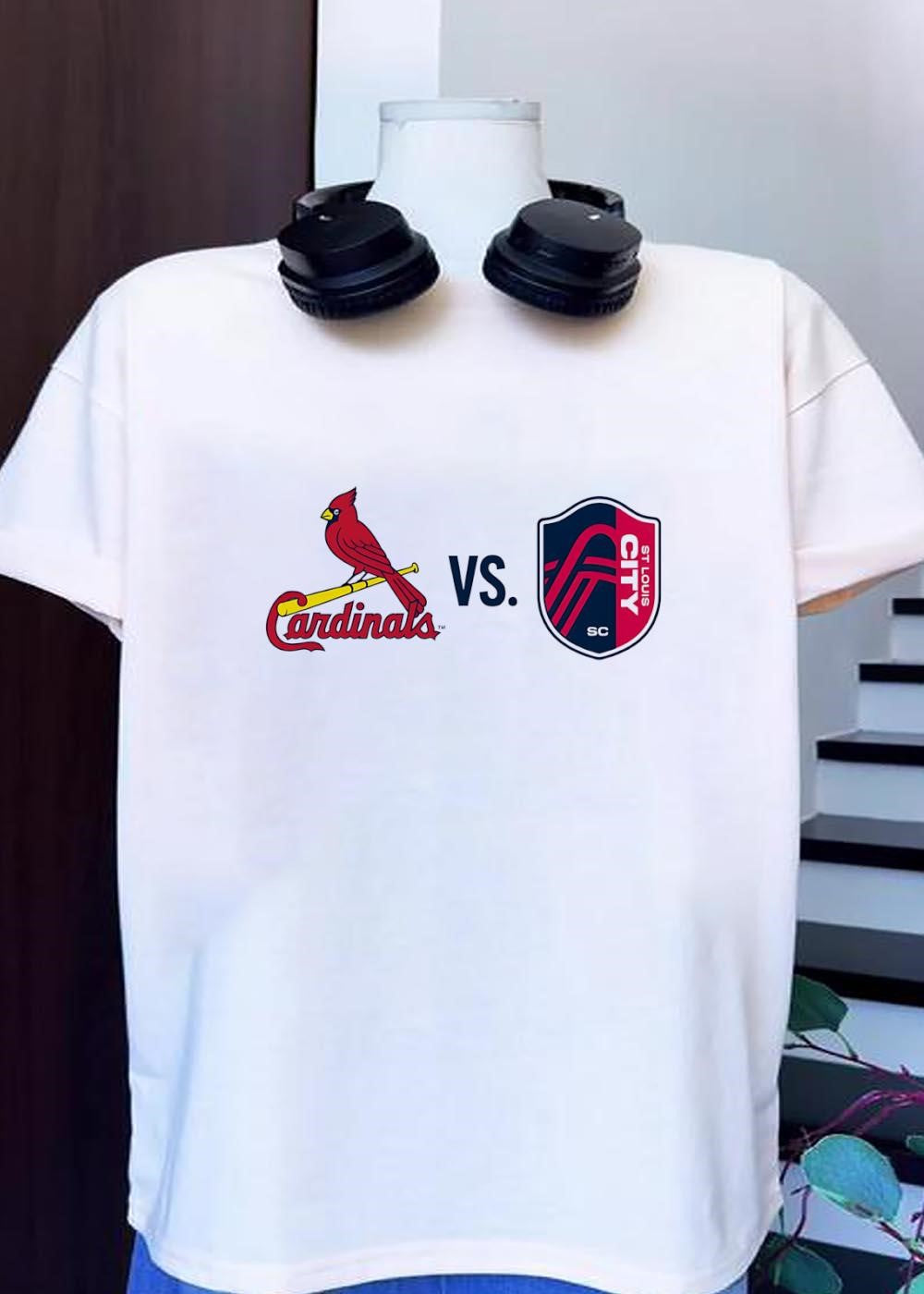 St Louis Cardinals vs SC City T-Shirt