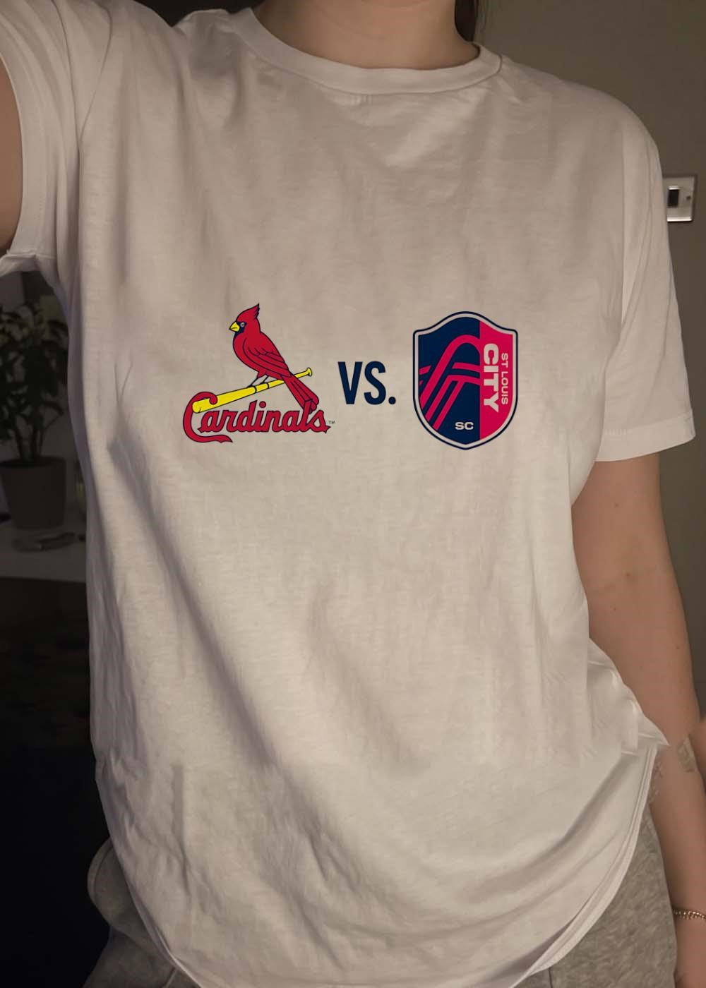 St Louis Cardinals vs SC City T-Shirt