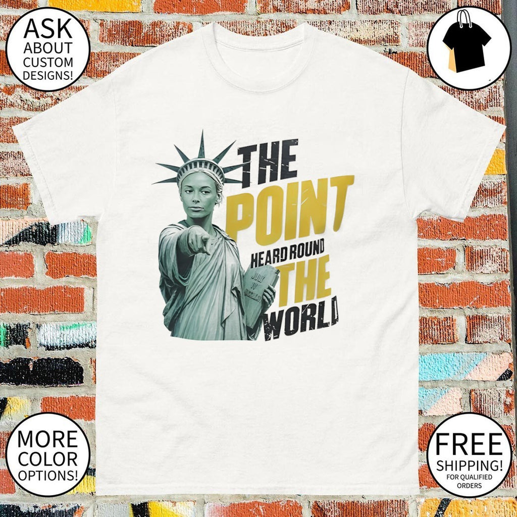 Statue of Liberty Sophie Cunningham Indiana Fever The Point Heard Round the World shirt