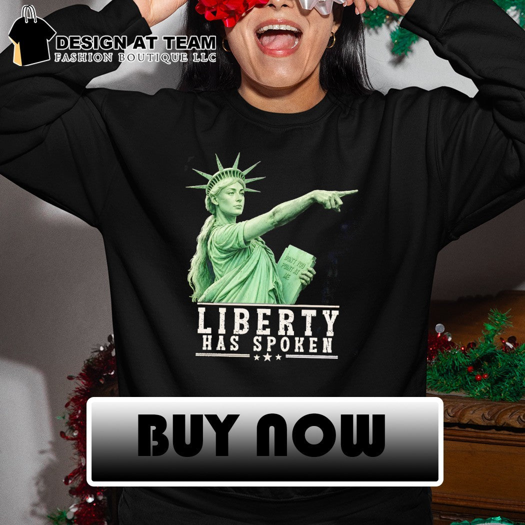 Statue of Liberty Sophie Cunningham Pointing Indiana Fever Liberty has spoken shirt