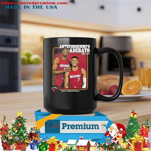 Step Brothers Giannis Antetokounmpo & Bam Adebayo Miami Heat Shirt