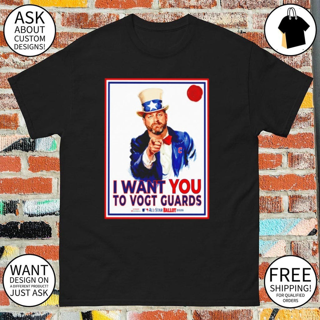 Stephen Vogt I Want You To Vogt Guardians All Star Ballot 2026 shirt